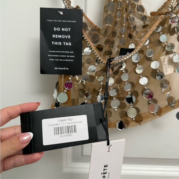 Retrofete Embelleshed Top - Picture 6 of 6